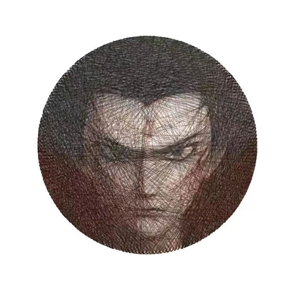 DIY String Art Kit 35–50 cm – Turn Your Photo into String Painting | Firmora